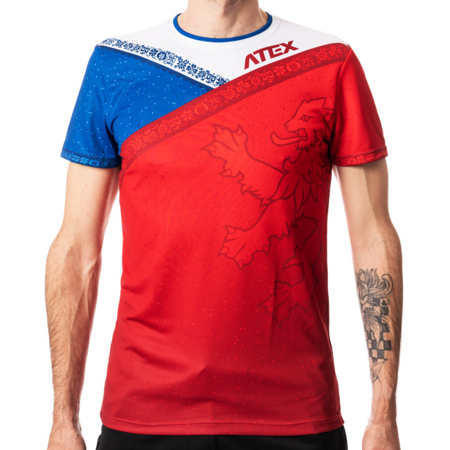Slim athletic jersey BBP, short sleeves