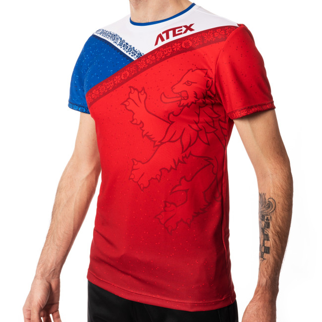 Slim athletic jersey BBP, short sleeves