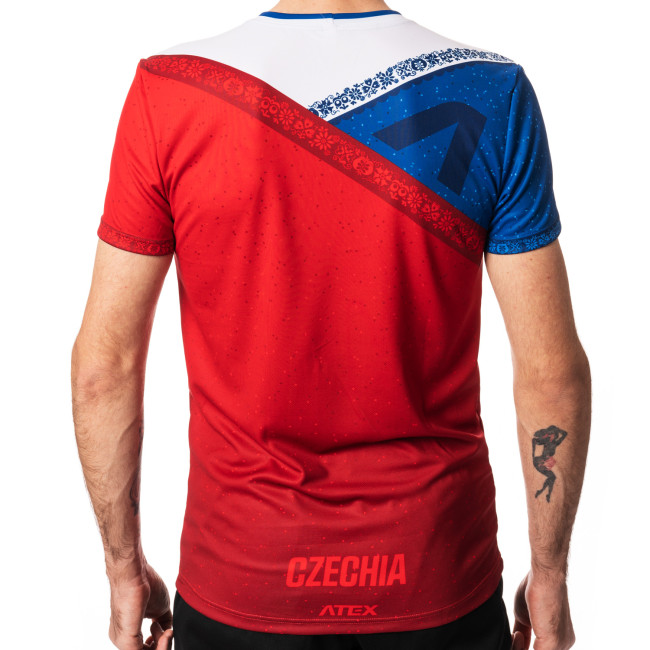 Slim athletic jersey BBP, short sleeves