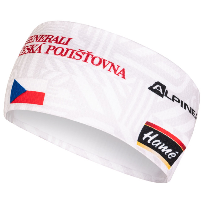 Lightweight sports headband INVO white