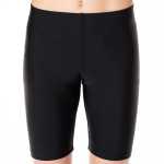 Children's elasticated short trousers black