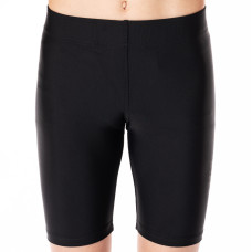Children's elasticated short trousers black