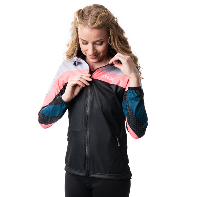 Women's lightweight sports jacket VIJA with hood