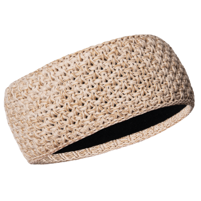Knitted headband KNIT beige