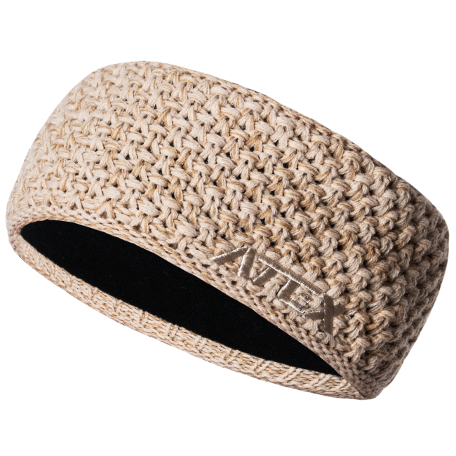 Knitted headband KNIT beige