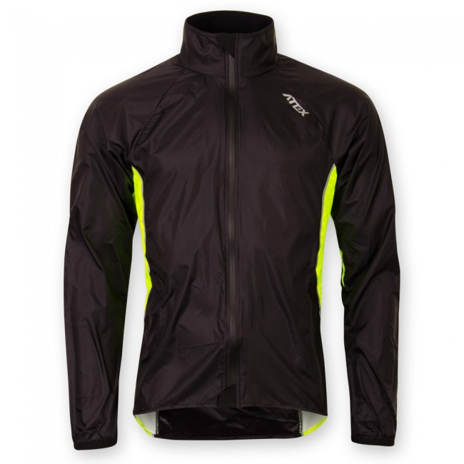 Lightweight reflective jacket BOAZ black