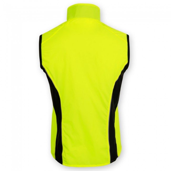 Lightweight reflective vest BOAZ yellow