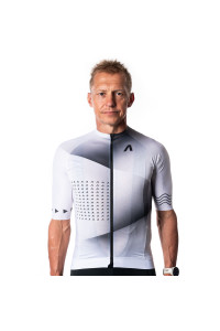 Cycling jersey ETAP white