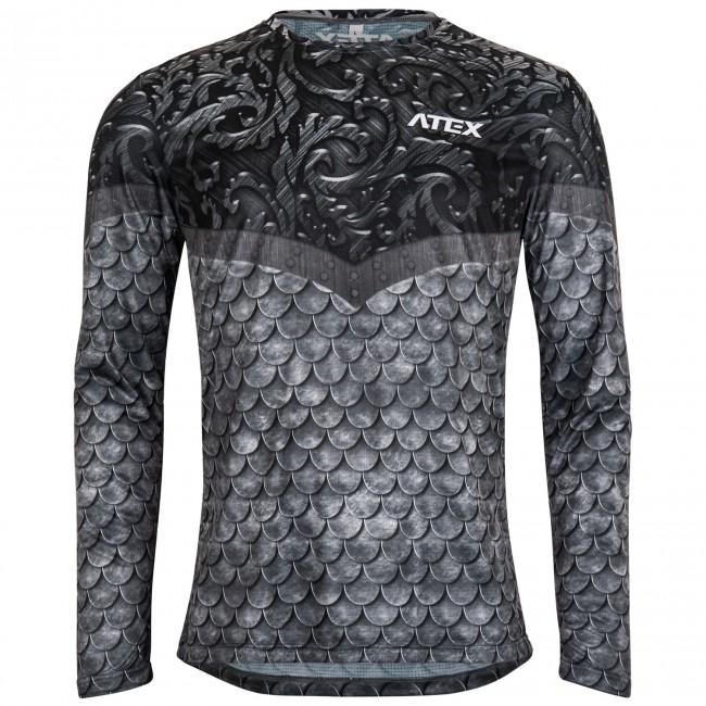 Athletic jersey SILVER KNIGHTS, long sleeves
