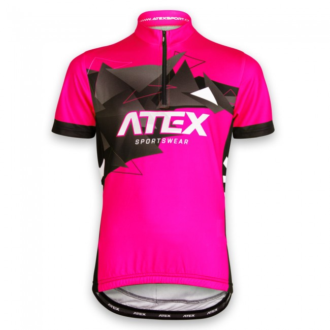Children´s cycling jersey MIKA pink