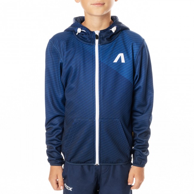 Sports hoodie NIX blue, children's