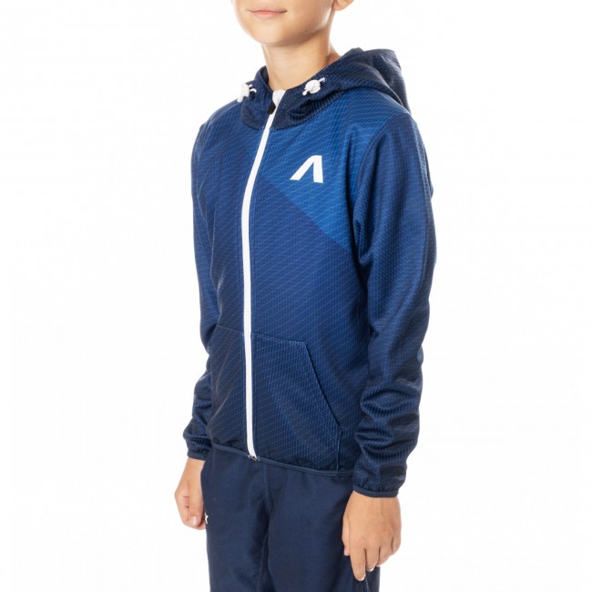 Sports hoodie NIX blue, children's