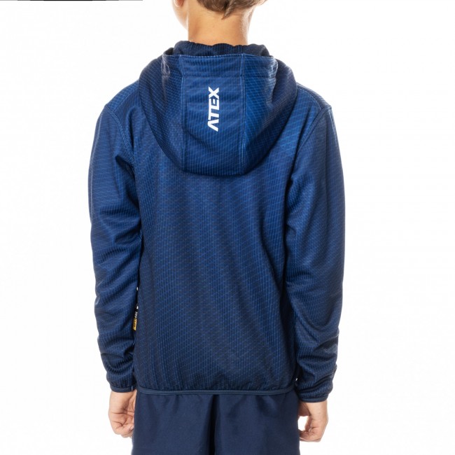 Sports hoodie NIX blue, children's