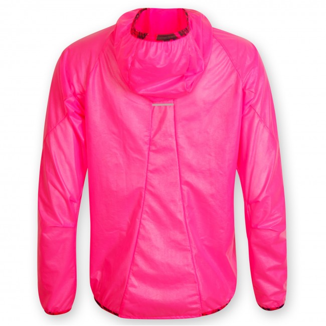Women's ultralight raincoat MEI with hood, pink 