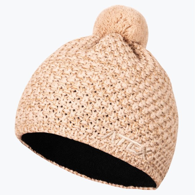 Knitted cap KNIT beige