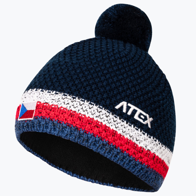 Knitted hat KNIT TRIKOLORA 2