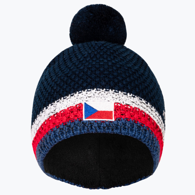 Knitted hat KNIT TRIKOLORA 2
