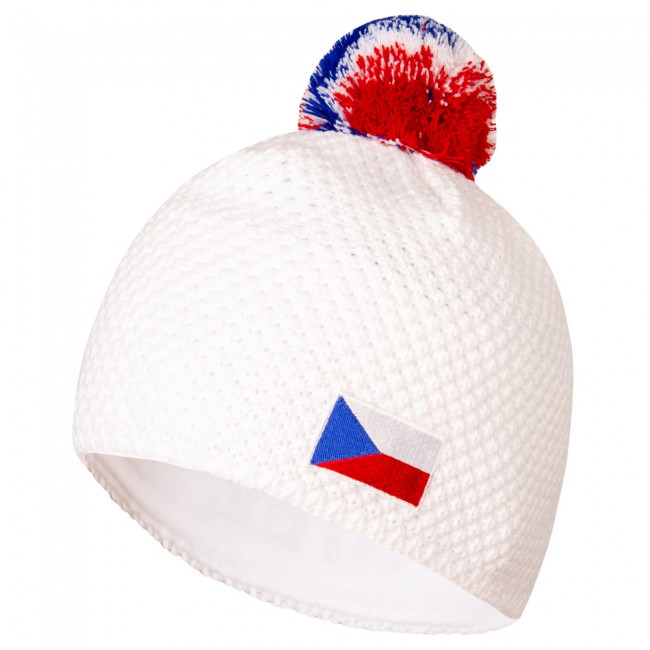 Knitted hat KNIT white