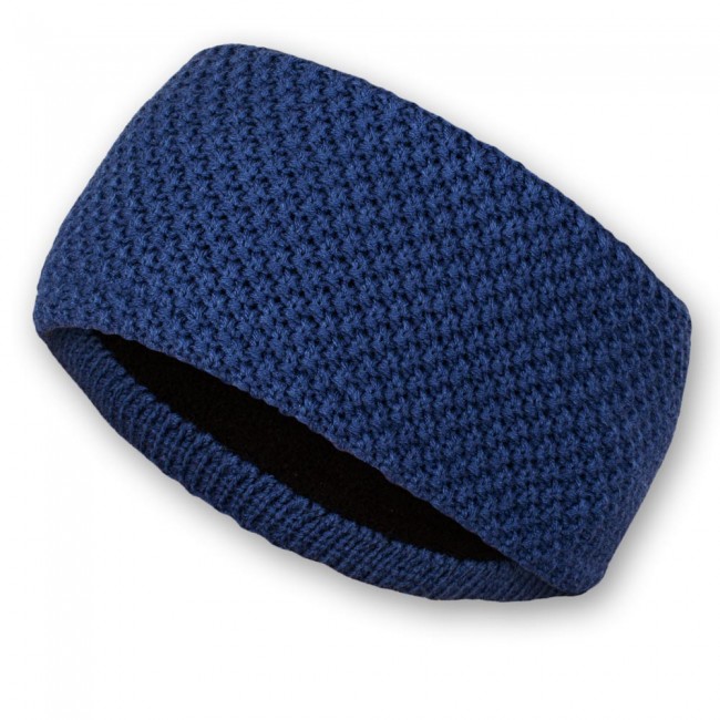 Knitted headband KNIT blue