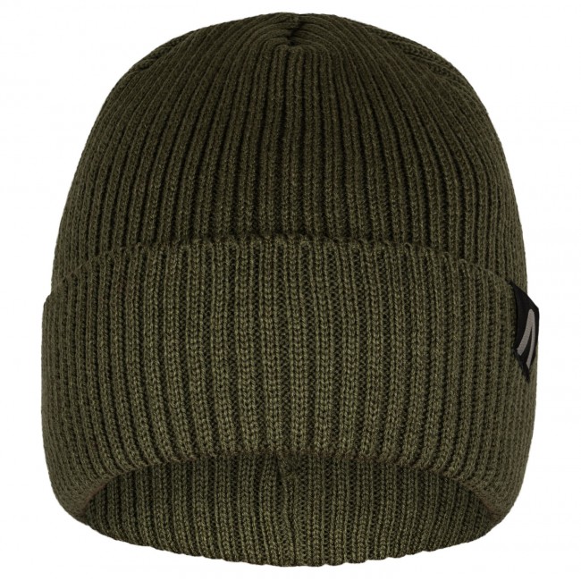 Knitted hat ERVIK olive