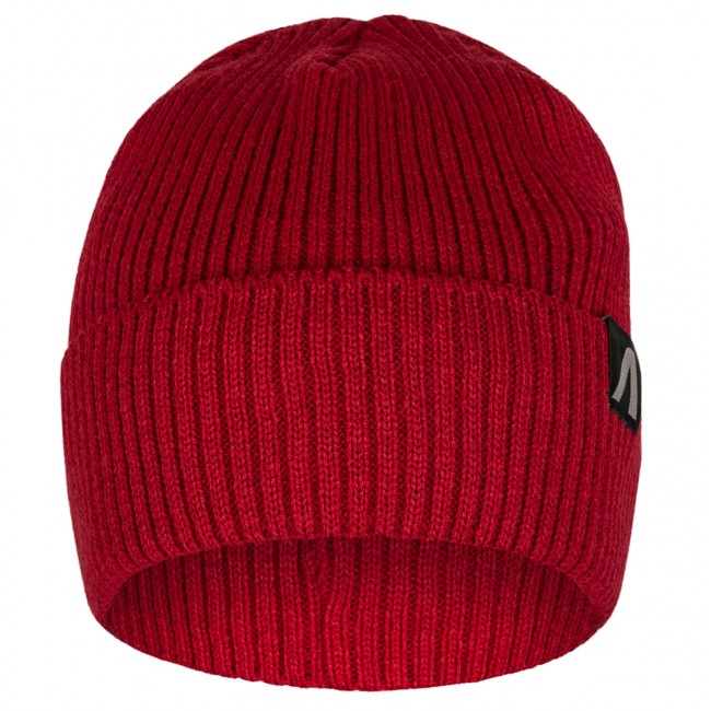 Knitted hat ERVIK terracotta
