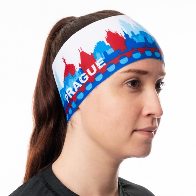 Running headband PRAGUE, blue