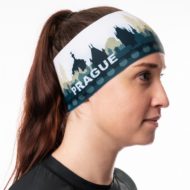 Running headband PRAGUE, blue