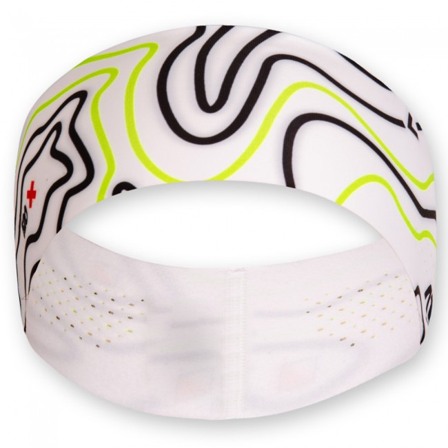 Athletic headband ORIENTEERING white