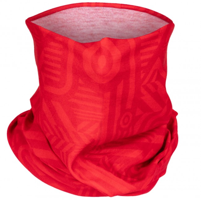 Universal thin scarf CZECHBIATHLON24 red - Czech biathlon design