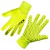 Lightweight gloves RUNNER PRO neon yellow