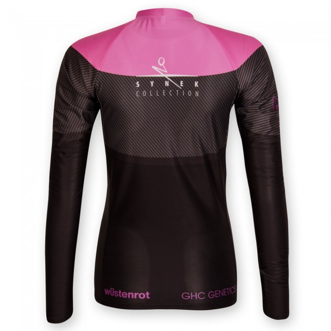 Close-fitting jersey SYNEK PINK with long sleeves