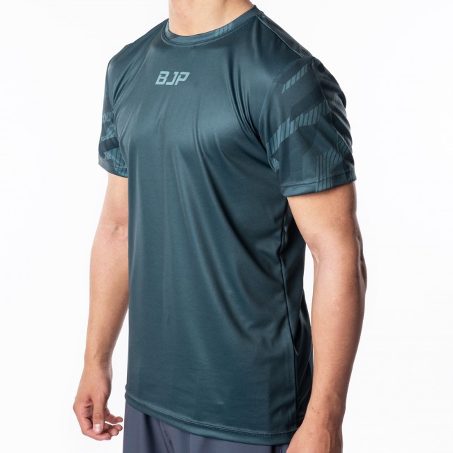 Sports jersey with short sleeves BJP, olive