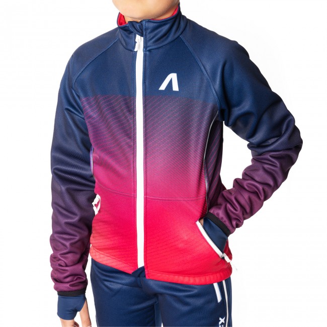 Children's cross-country ski jacket NIX pink