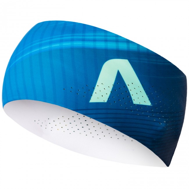 Sports single-layer headband NIX blue
