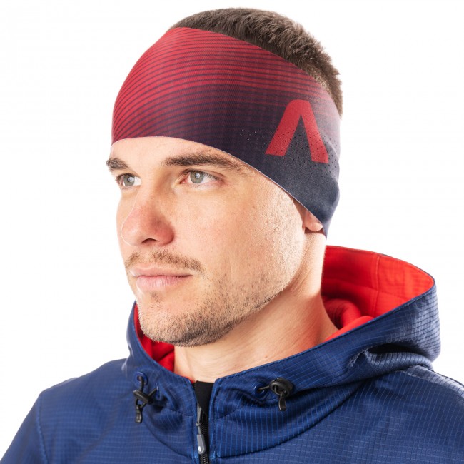 Sports single-layer headband NIX red