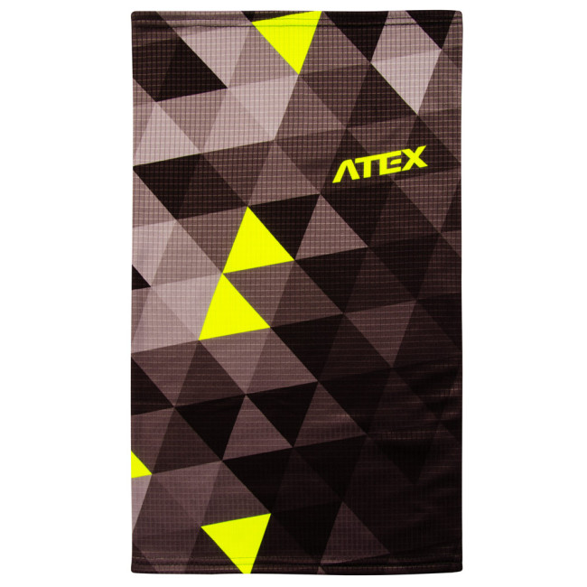 Universal scarf GRID Grey/Fluo