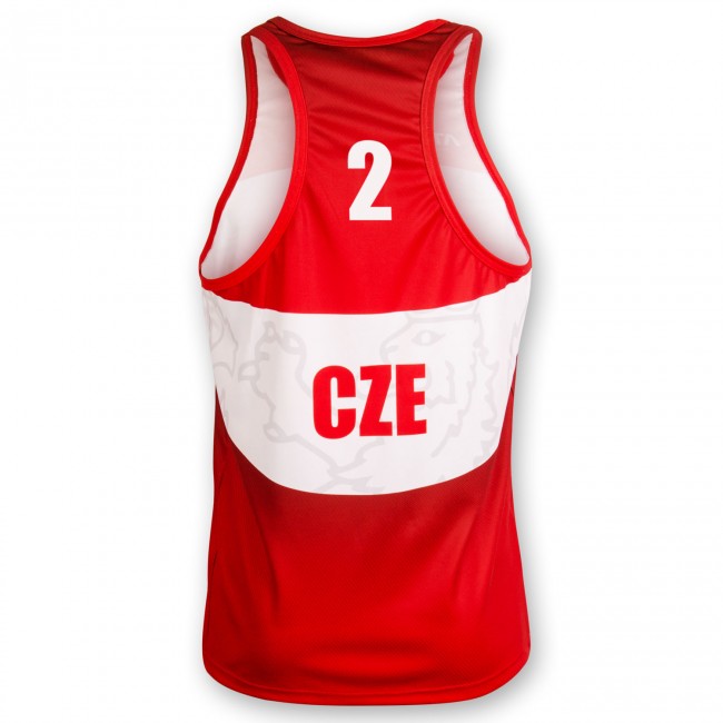 Beach volleyball jersey PŘEMEK, red #2