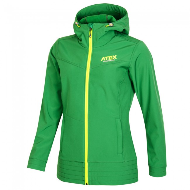 Women's softshell jacket MIA green