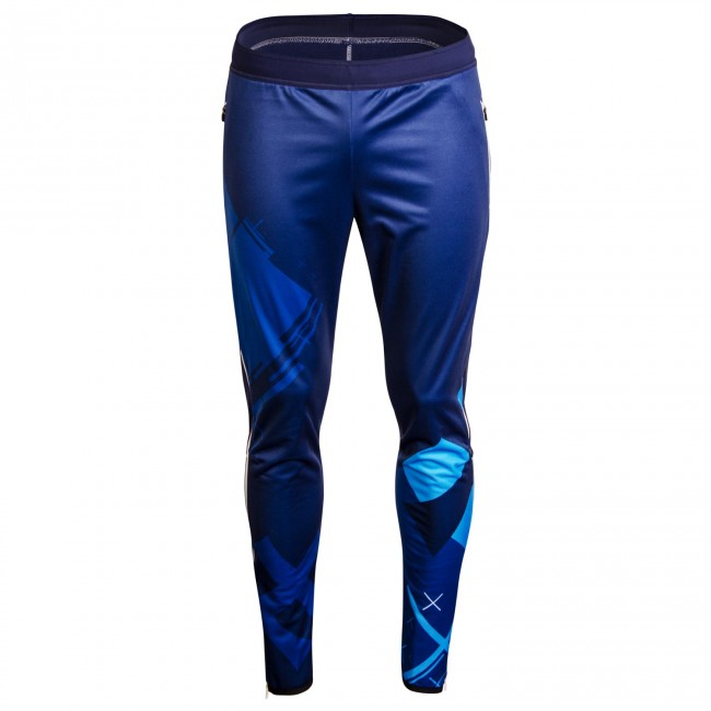 Running trousers CROSS Blue