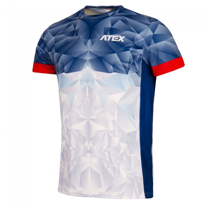 Athletic slim jersey DIAMOND with short sleeves