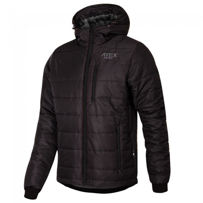 Winter jacket POLARIS, black zip