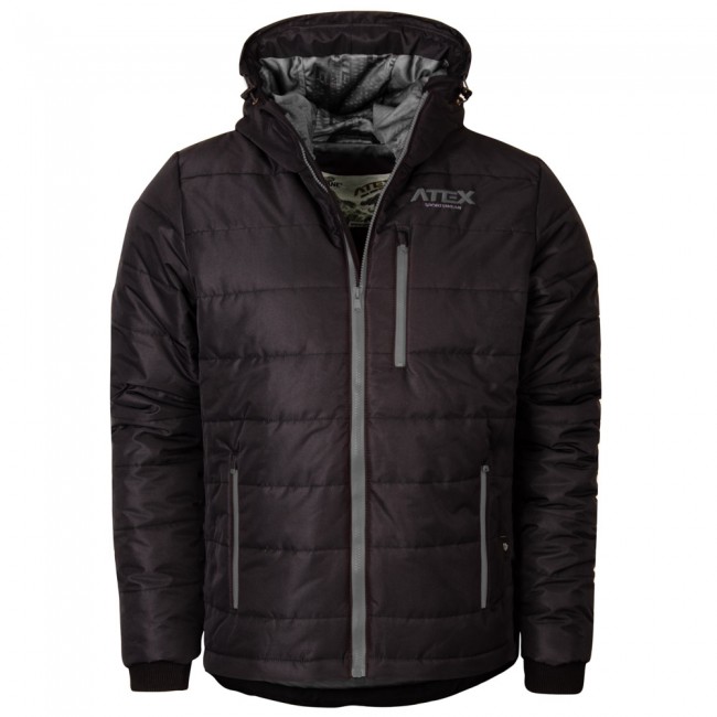 Winter jacket POLARIS, gray zip