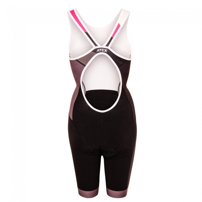 Women's triathlon suit REVOLT pink