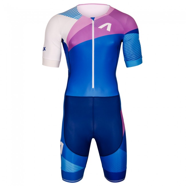 Triathlon suit REVOLT with short sleeves 