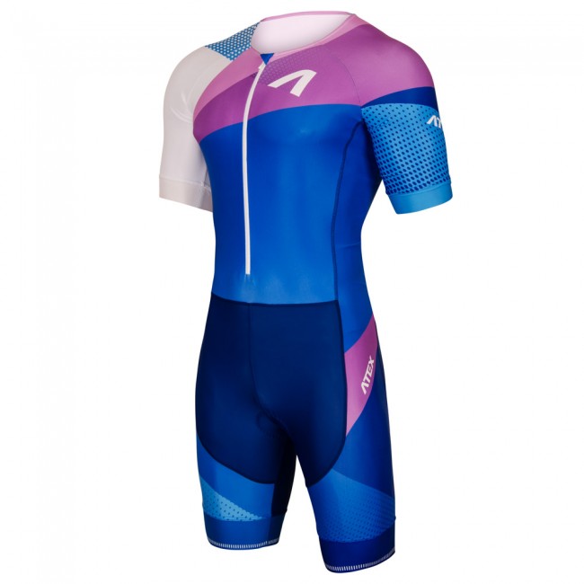 Triathlon suit REVOLT with short sleeves 