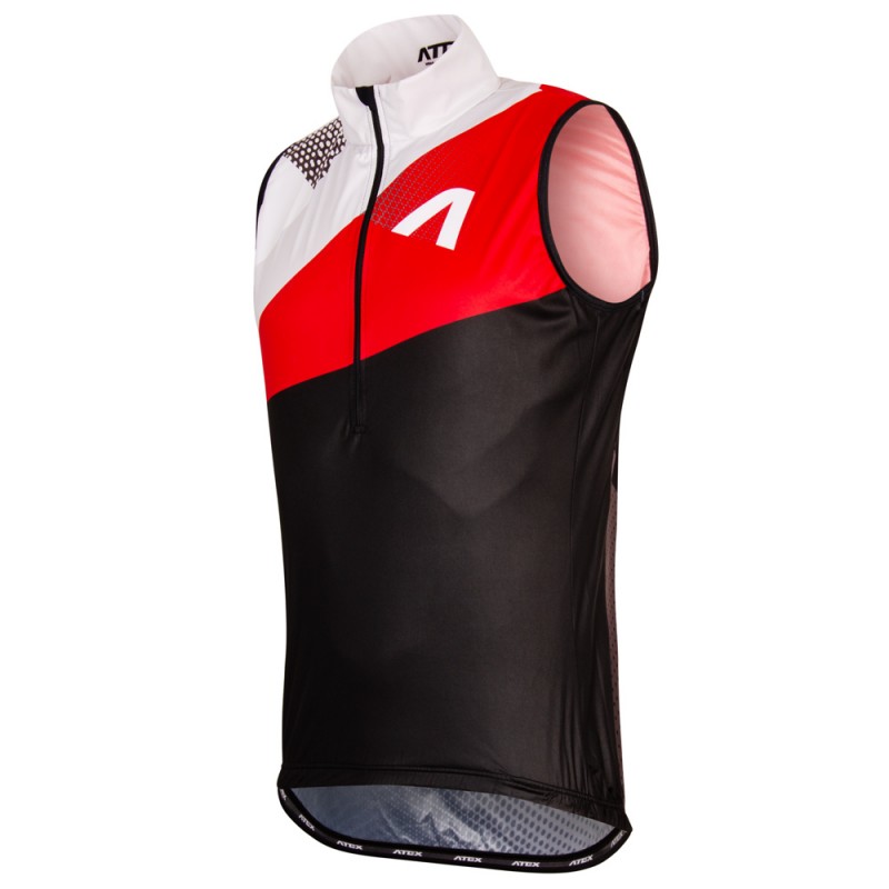 Light rowing vest REVOLT RED | ATEX Sportswear