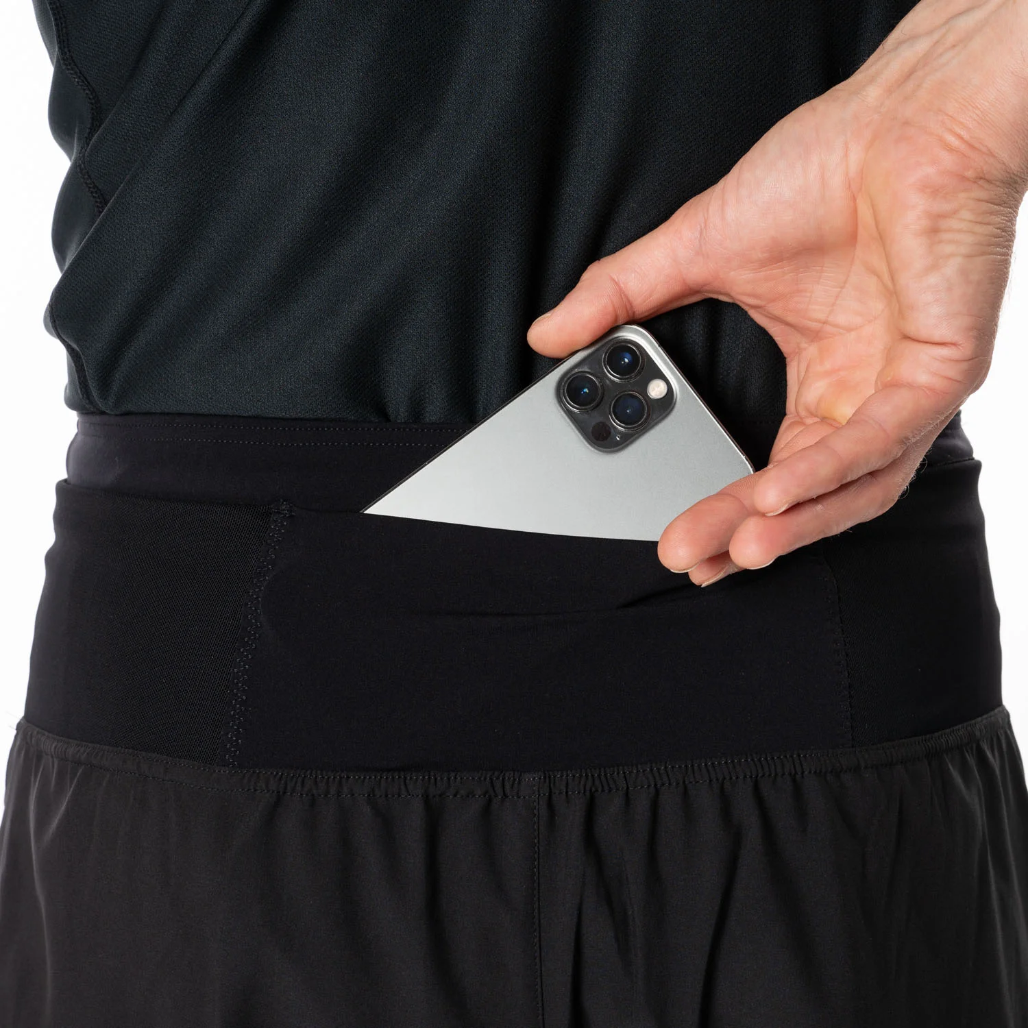Running shorts with pocket belt VORTEX PROFI | ATEX Sportswear